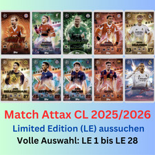 Topps MATCH ATTAX Champions League 2025/2026 - Starboy Limited Edition Pick