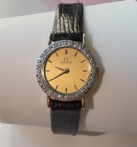 Omega deville womens - watch, 14k