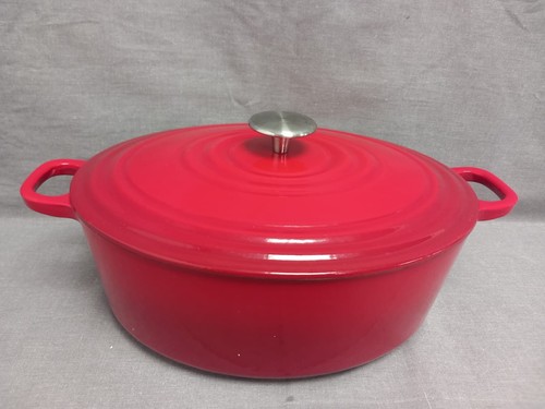 Cast iron casserole dish pot - cast,