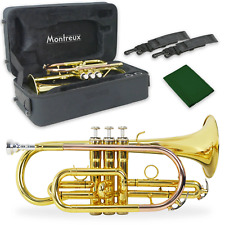 Student Bb Cornet with Mouthpiece and Solid Case - Montreux