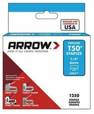ARROW T50 STAPLES 6mm 8mm 10mm