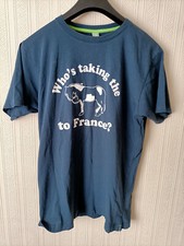Who's Taking The Horse To France T-Shirt - Hairy Baby - Irish Humour - Size M