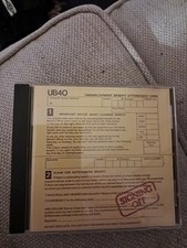 UB40 Signing Off CD [1980]in