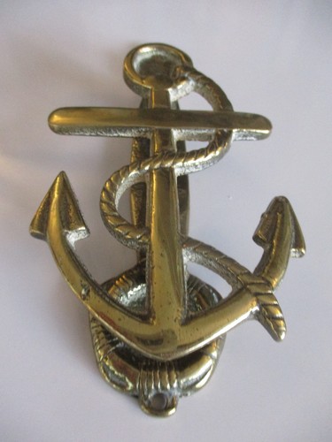 Old solid brass vintage ships - old,