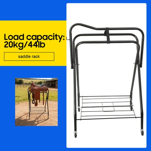 Folding saddle rack equestrian - folding,
