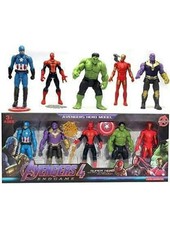 Superhero Action Figures Set