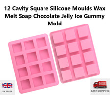 12 Cavity Square Silicone