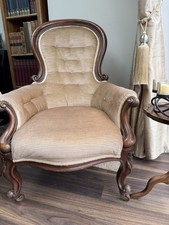 Antique Victorian Upholstered