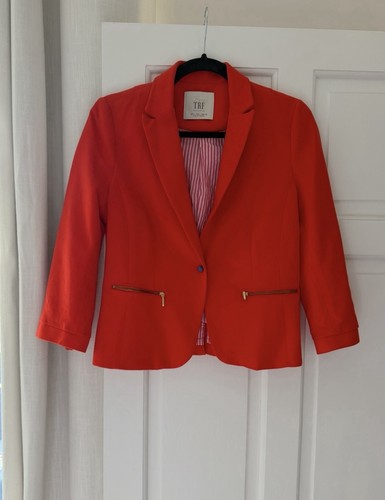 Zara trf red jacket - trf,