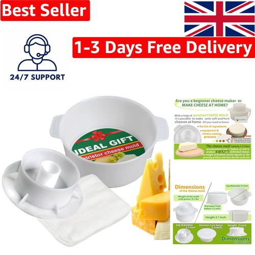 Cheese making kit 3qt - making, mold