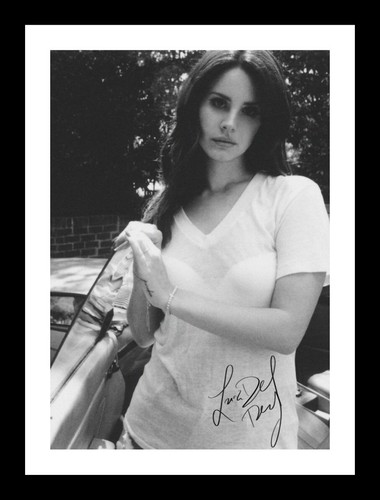 Lana del rey autographed - del,