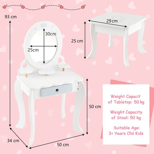 Kids vanity set - 2-in-1,