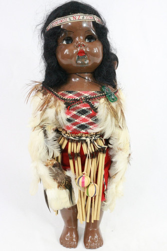 Vintage maori doll new zealand - vintage,