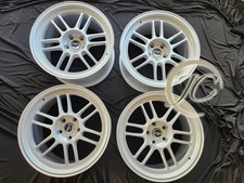 RPF1 18" 9.5J ET25 ALLOY WHEELS SKYLINE R32 R33 R34 GTR STAGEA TE37 CE28 NT03+