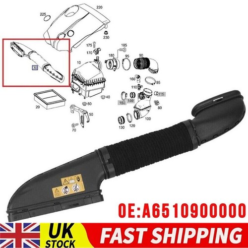 Air intake hose - hose, for