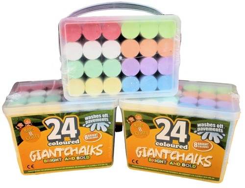 Coloured chalks kids - x,