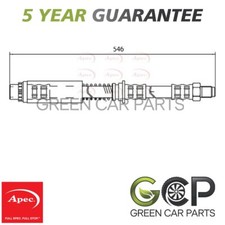 Apec Front Brake Hose Fits MG