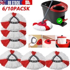 6/10Pack Spin Mop Head