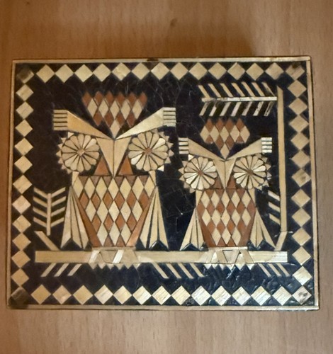 Wooden straw russian - wooden, box