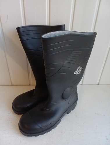 Proman black safety wellington - black,