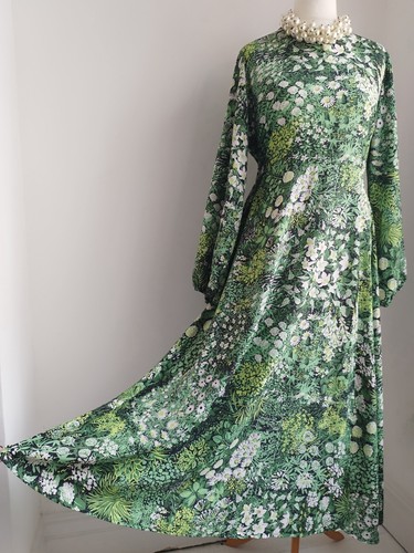 Coast dress green floral - dress,