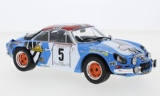 Model rally car Alpine Renault