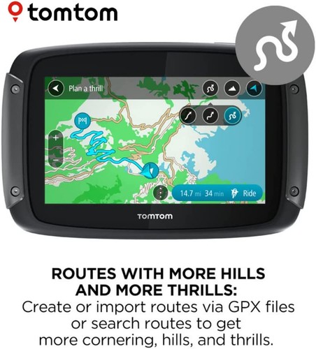 New tomtom rider - new,