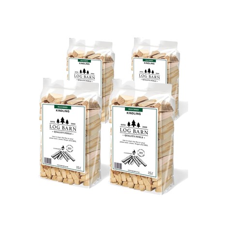 Kiln dried kindling - dried, 4