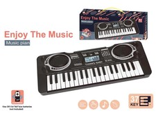 37-Key Electronic Piano Keyboard Set with Music & Microphone – Kids & Beginners