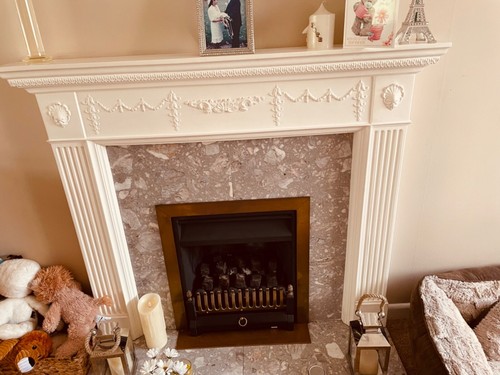 Coal effect gas - , fire