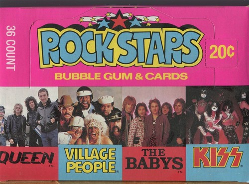 Donruss 1979 rockstars bubble - rockstars,