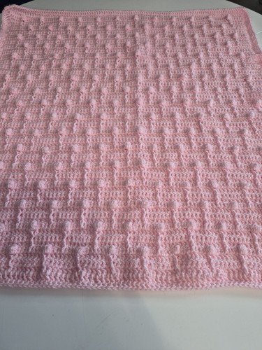 Handmade made pink bobble baby