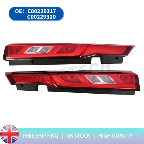 Rear left right lamp lights - left, +