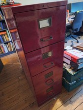 Vintage four drawer filing