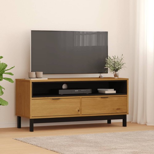 Vidaxl cabinet flam - tv,
