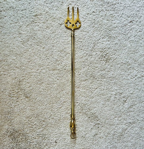 Brass extending fireside - extending,