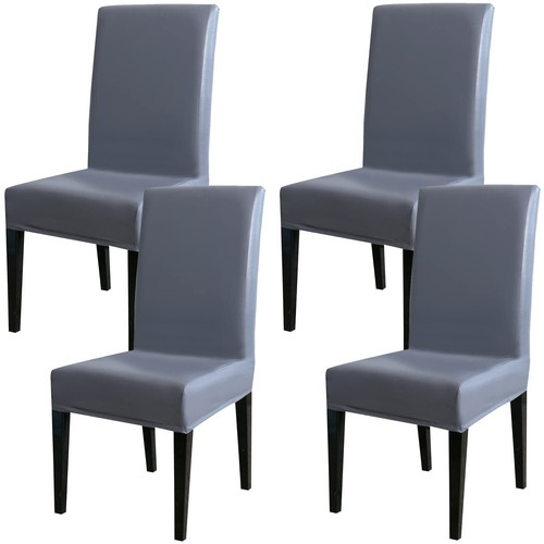 Dining chair covers solid - dining, pu
