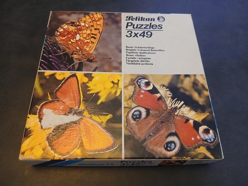 Vintage 3x49 piece butterfly - vintage,