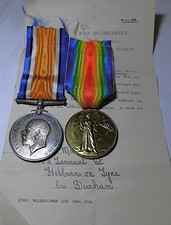 WW1 PAIR MEDALS MUNRO RAF 3 A