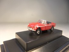 N gauge Oxford NMGB001 - MGB Roadster - Tartan Red - VGC Cased