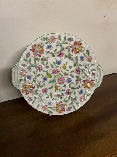 Minton haddon hall cake plate - haddon,