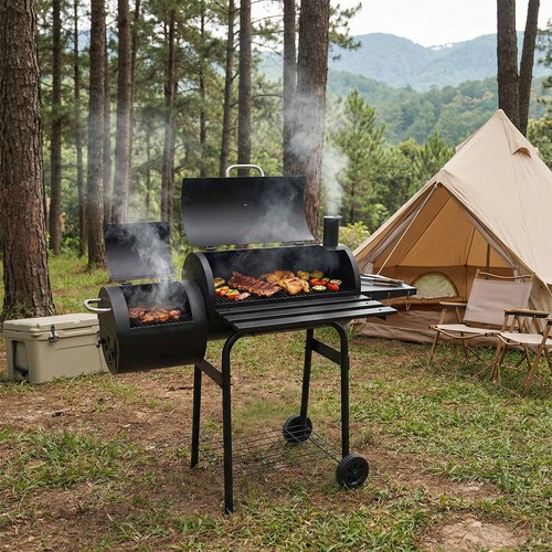 Bbq grill charcoal - grill, offset
