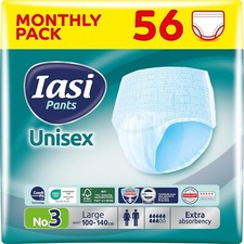 56 x Incontinence Pants Super