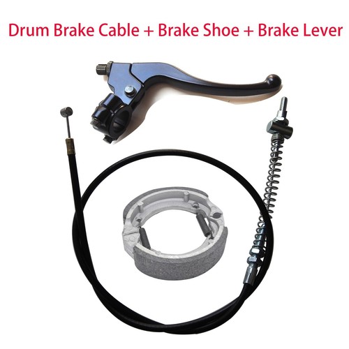 Dirt pit bike front - dirt, brake