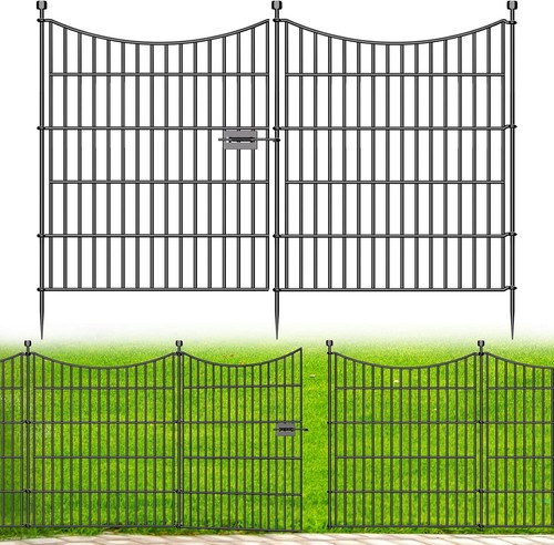 Garden fence with gate no - 10,