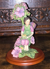 Cicely Mary Barker 'The Mallow Fairy'  Flower Fairies Collectible Figurine
