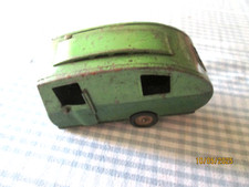 Tri-ang Minic -Caravan - Two Tone Green - Spares/Restoration-Unboxed