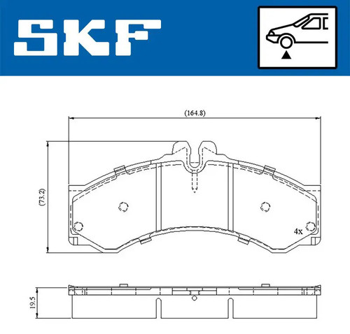 Brake pads vkbp - vkbp, 80251