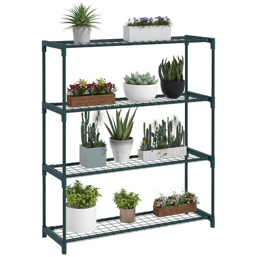 Outsunny plant stand - outsunny, 4-tier