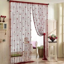 String curtain panels door fly - panels,